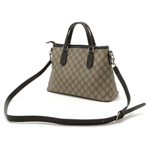 GUCCI Brown Leather Shoulder Bag - Picture 3 of 10